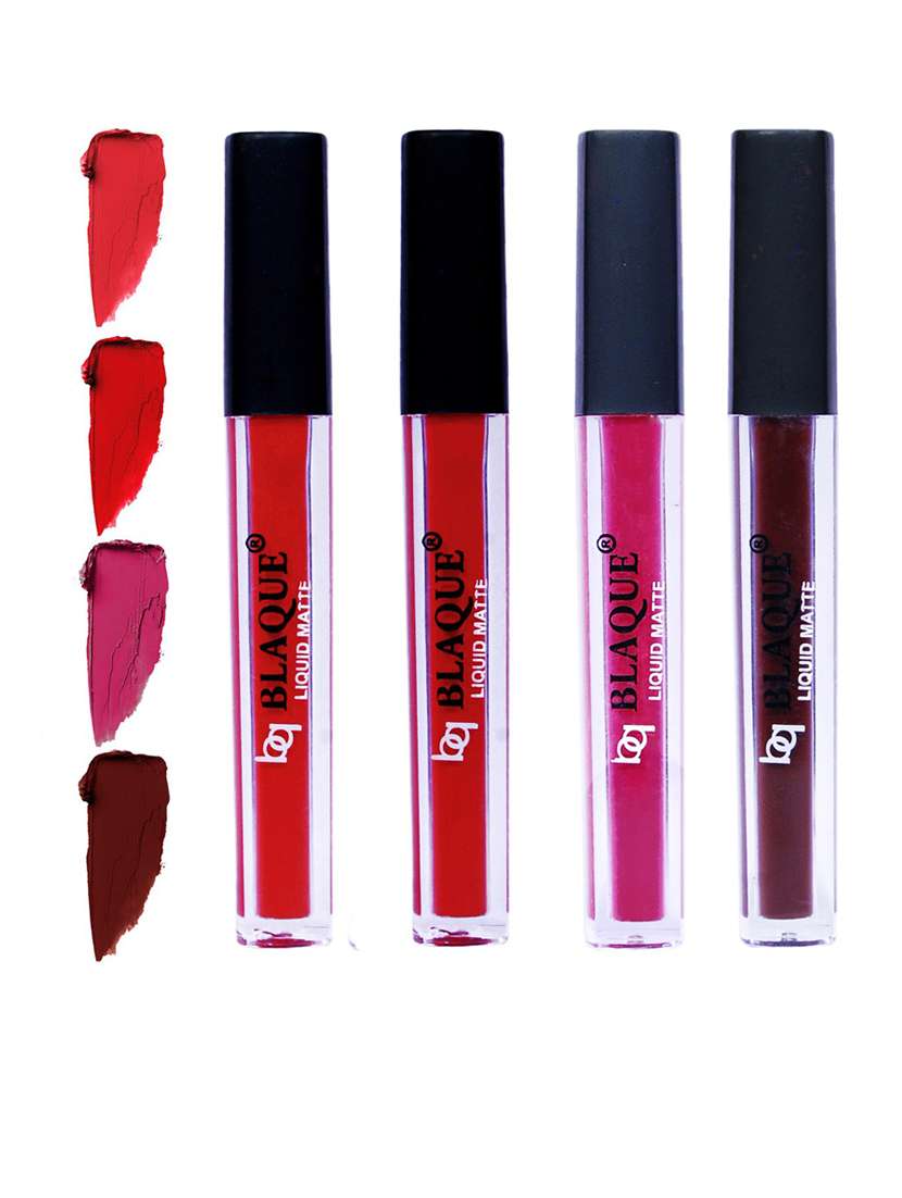 matte liquid lipstick combo of 4 lip color # 101-102-105-106