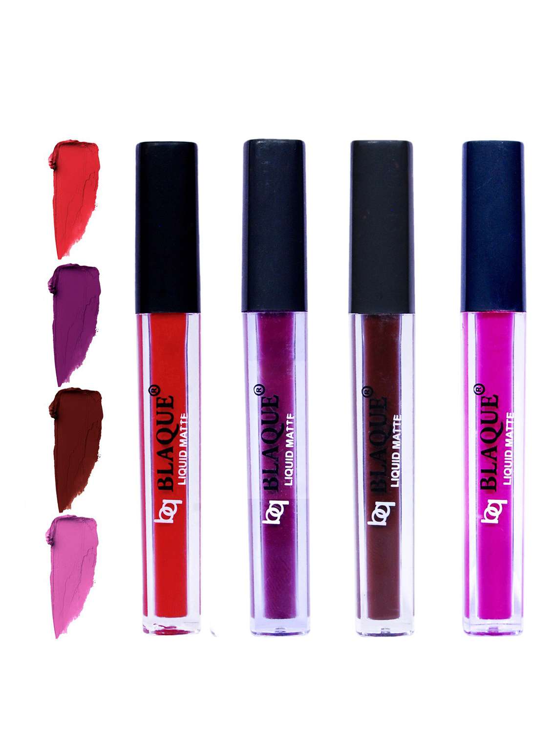 matte liquid lipstick combo of 4 lip color # 101-103-106-117