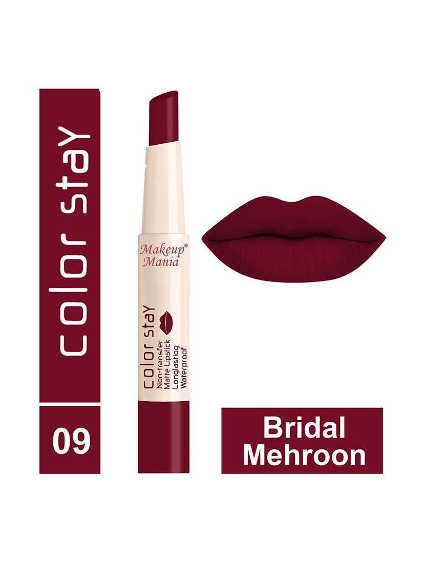 color stay long lasting matte lipstick, shade # 09