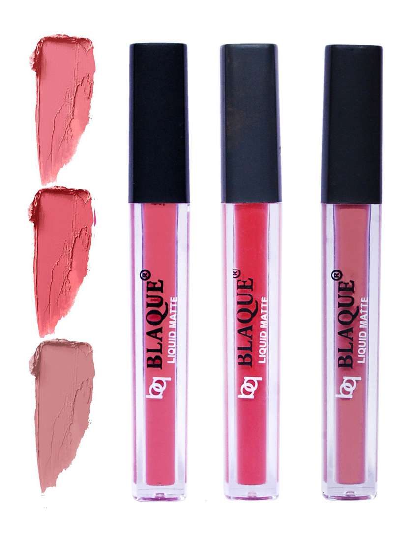 matte liquid lipstick combo of 3 lip color # 107-111-116