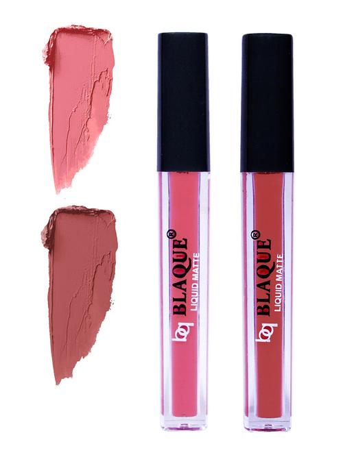 matte liquid lip gloss combo of 2 lipstick # 107-113 - 18767329 - Standard Image - 0