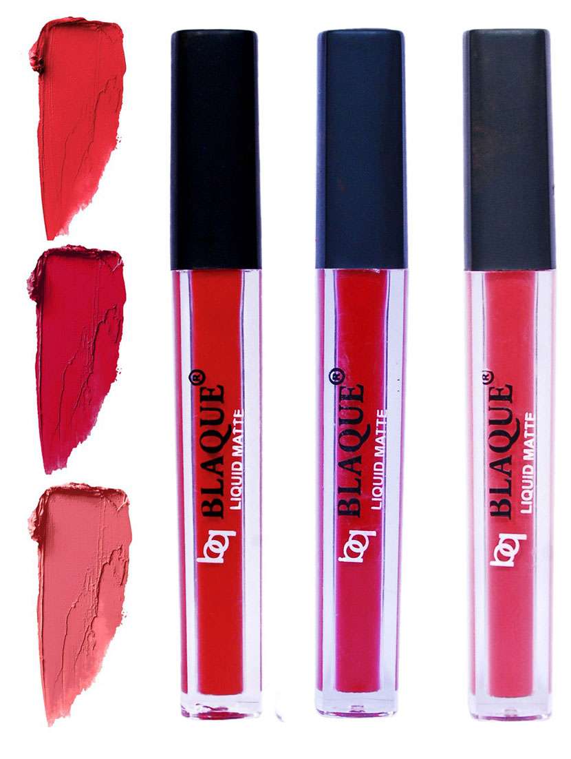 matte liquid lip gloss combo of 3 lipstick # 101-109-111