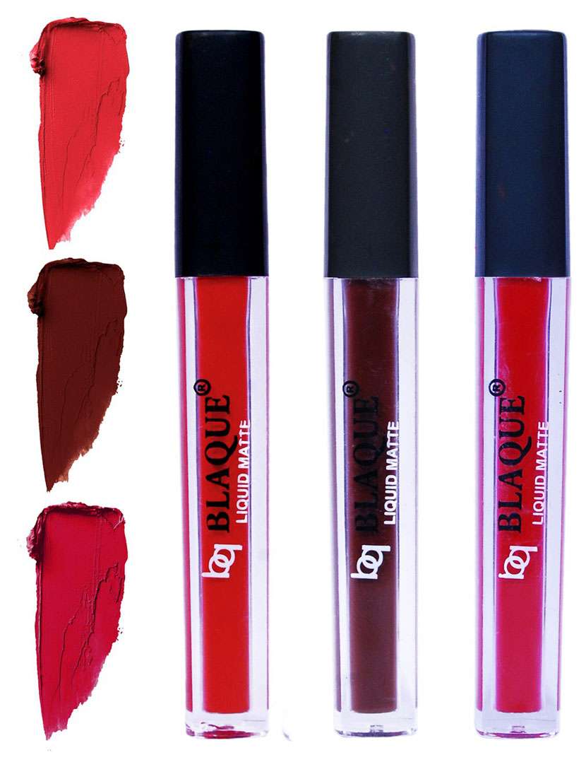 matte liquid lip gloss combo of 3 lipstick # 101-106-109