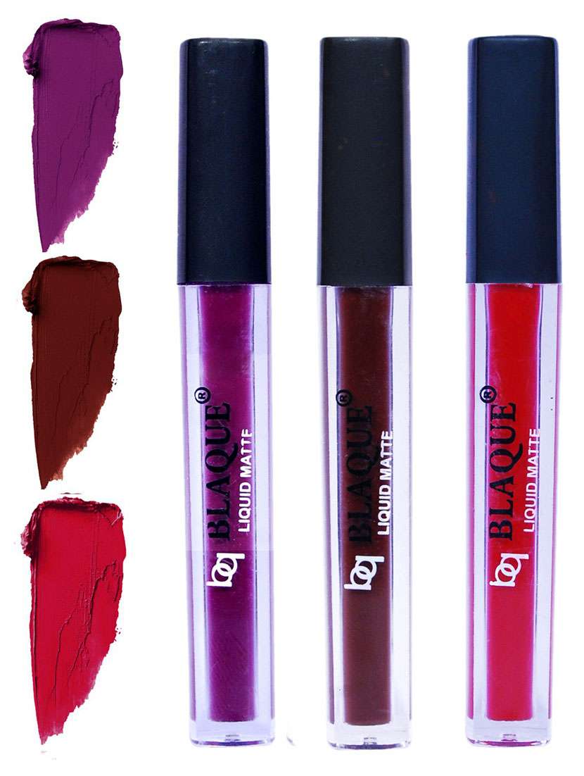 matte liquid lip gloss combo of 3 lipstick # 103-106-109