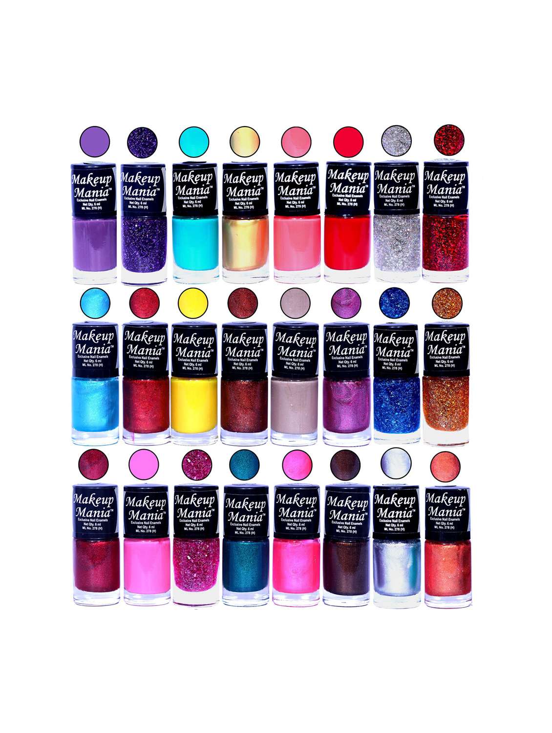 nail polish set::nail polish combo::nail polish::nail paint::matte nail polish - 18767954 -  Zoom Image - 0