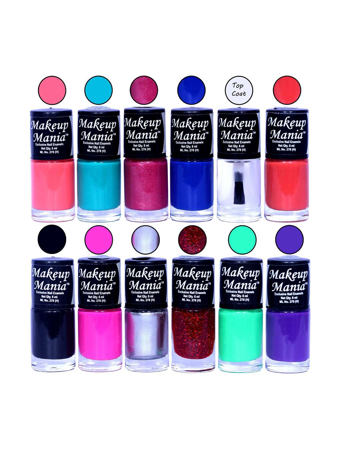 nail polish set::nail polish combo::nail polish::nail paint::matte nail polish - 18767990 -  Zoom Image - 0