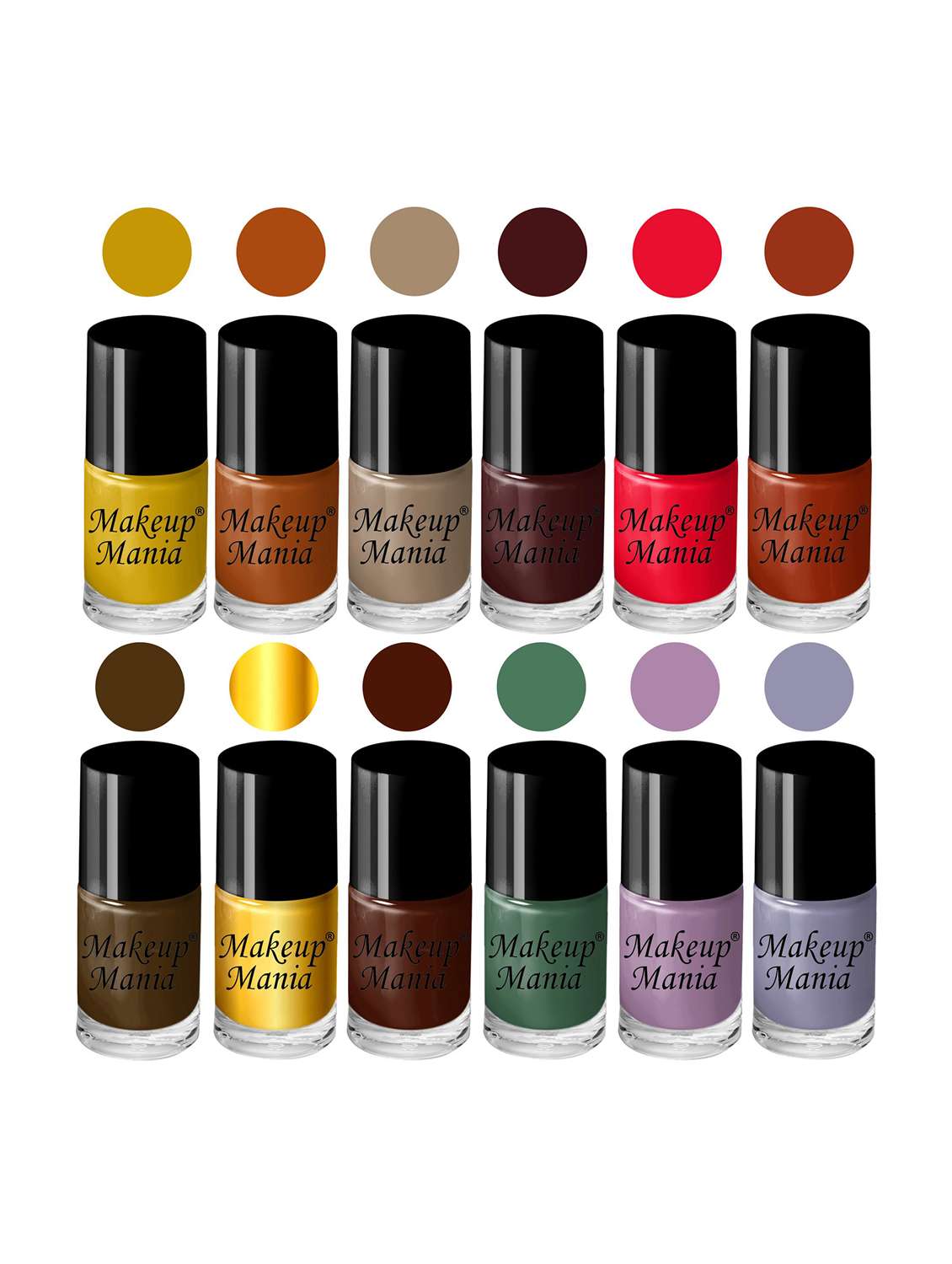 nail polish set::nail polish combo::nail polish::nail paint::matte nail polish