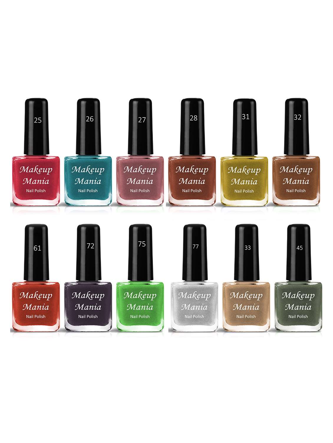 nail polish set::nail polish combo::nail polish::nail paint::matte nail polish