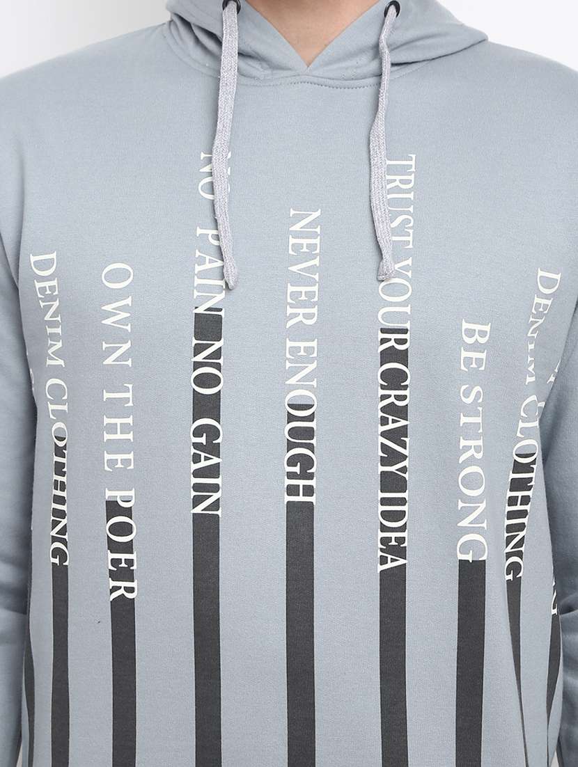 mens front print sweatshirt - 18788639 -  Standard Image - 4