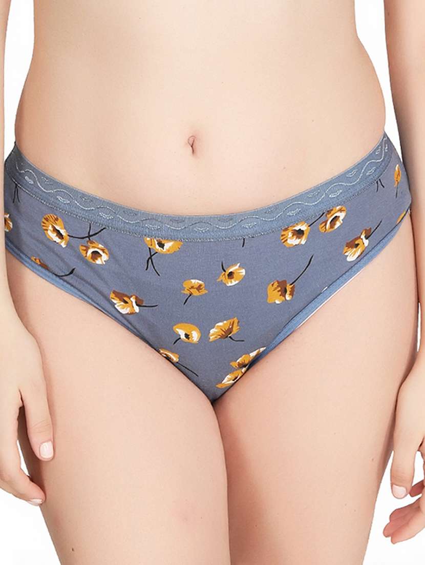 women printed hipster panty