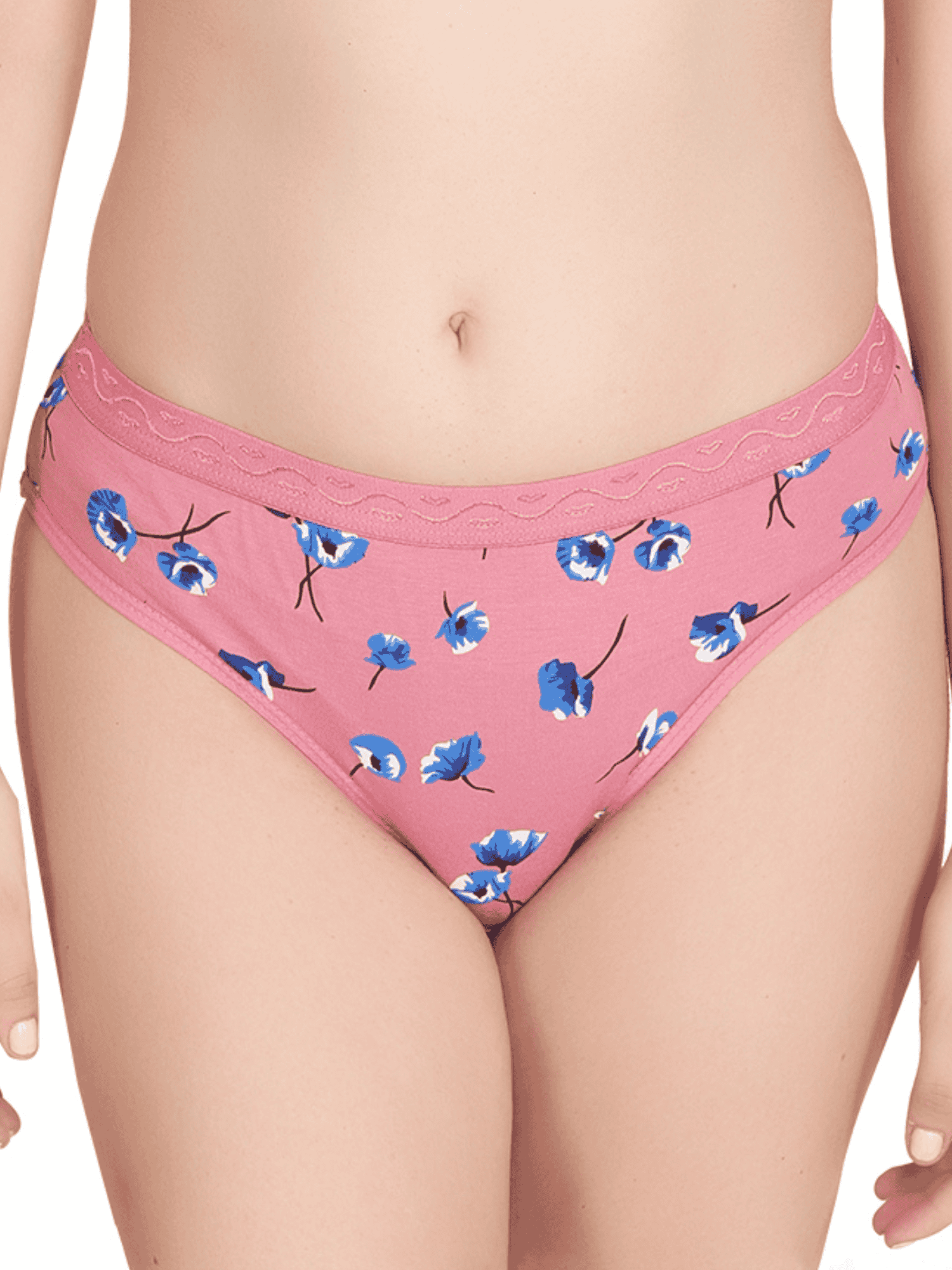 women printed hipster panty