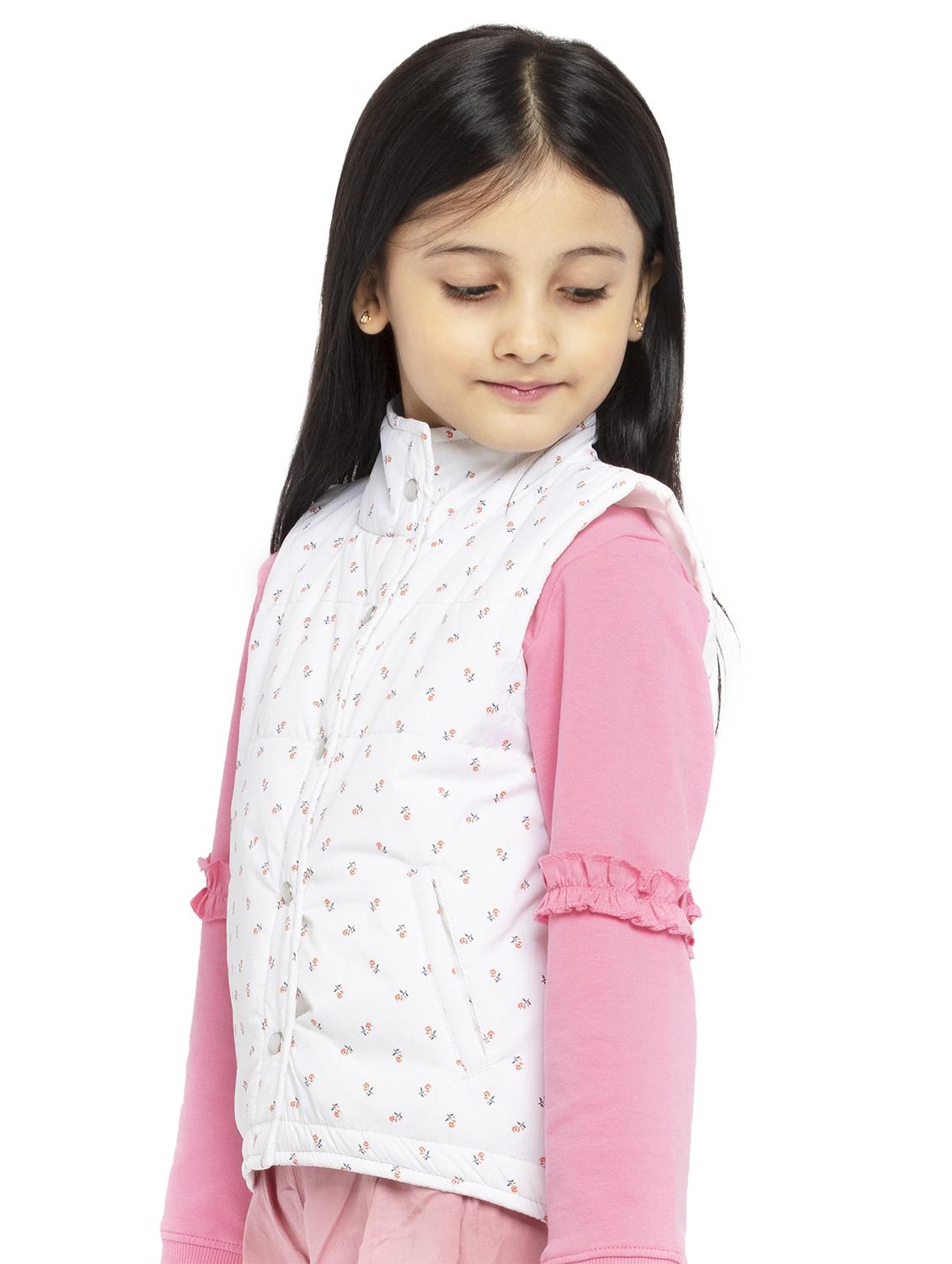 white regular jacket with standing collar - 18790948 - Standard Image - 1