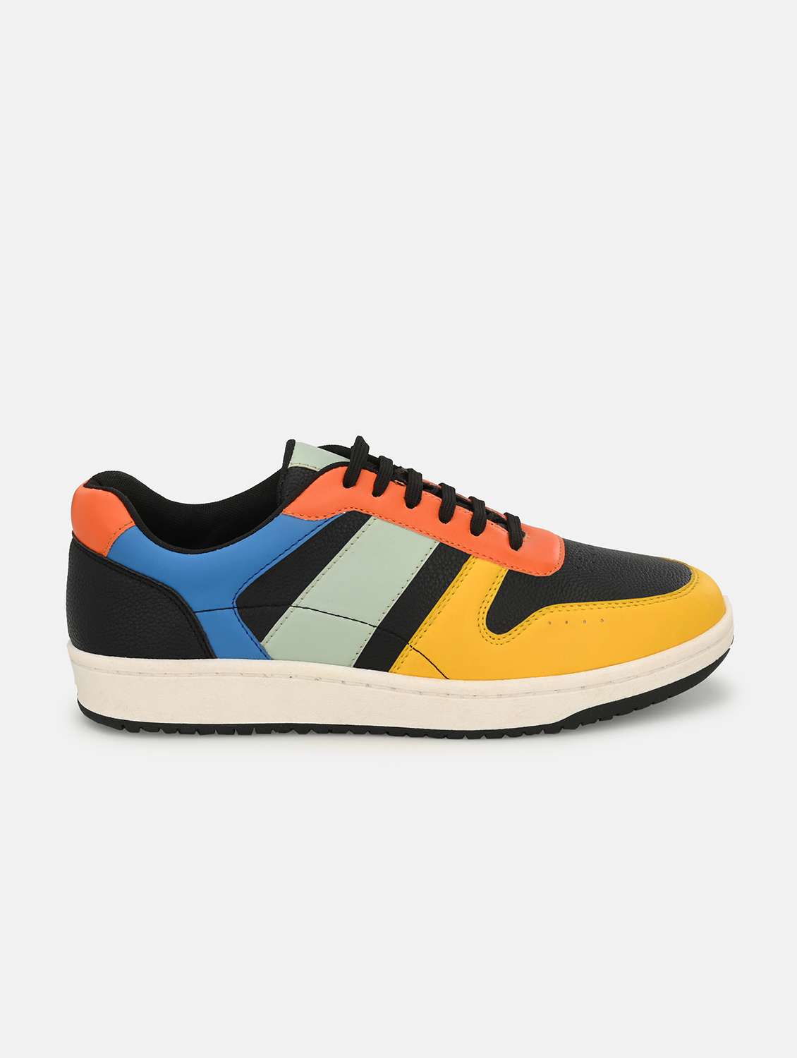 men multi colored lace up sneaker - 18793898 -  Standard Image - 1