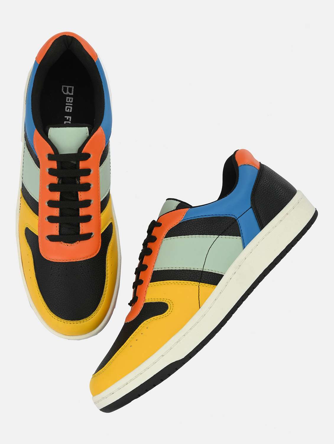 men multi colored lace up sneaker - 18793898 -  Standard Image - 4