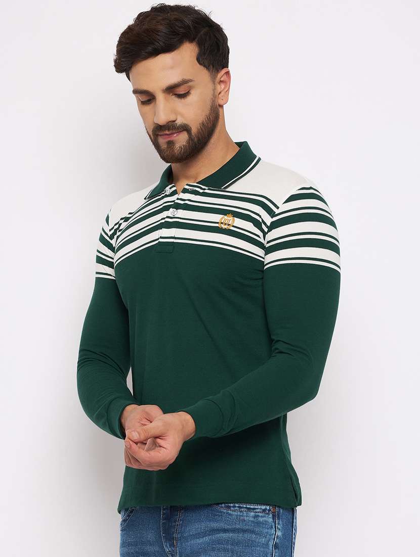 polo neck short sleeved t-shirt - 18801205 -  Standard Image - 1