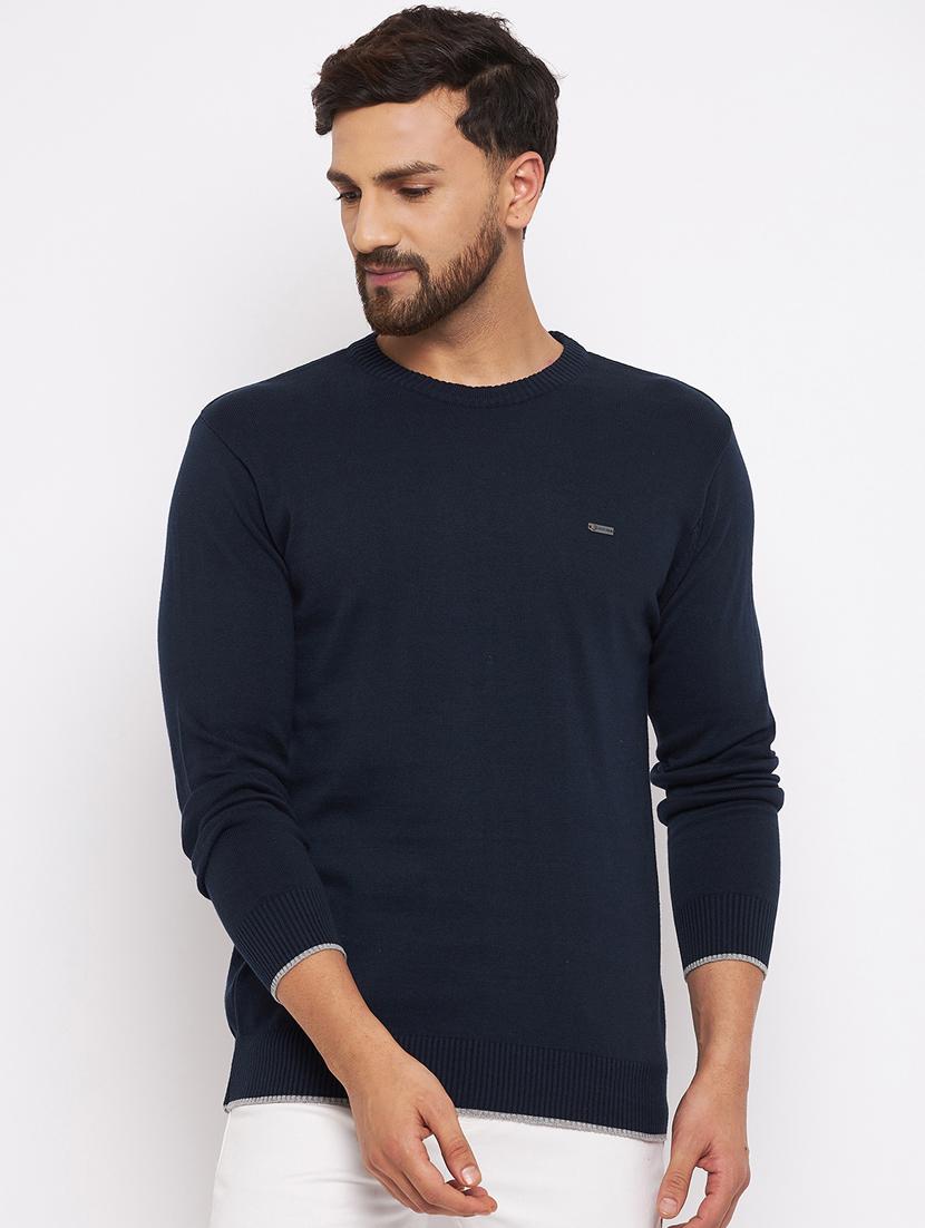 blue acrylic pullover - 18801239 - Zoom Image - 0