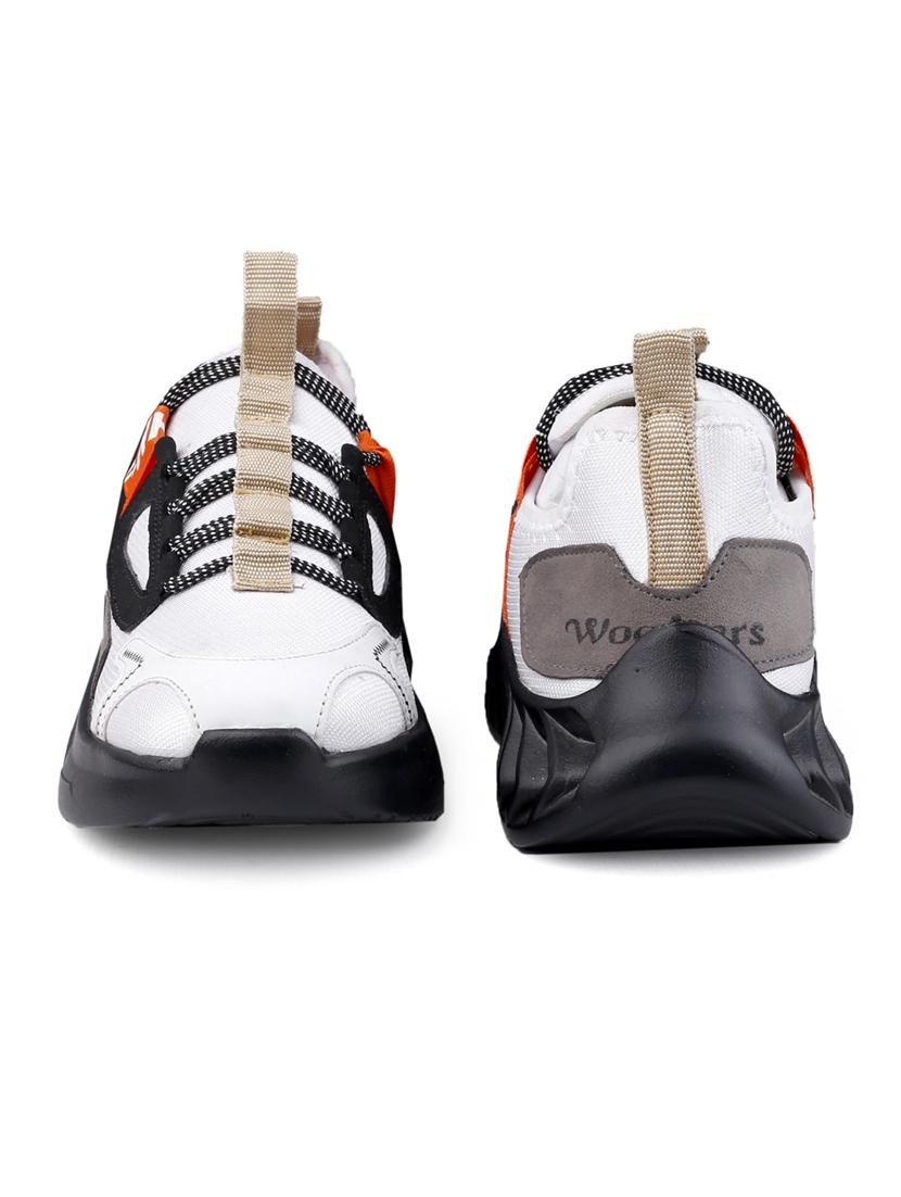 multi colored synthetic lace up sneakers - 18801574 - Standard Image - 4