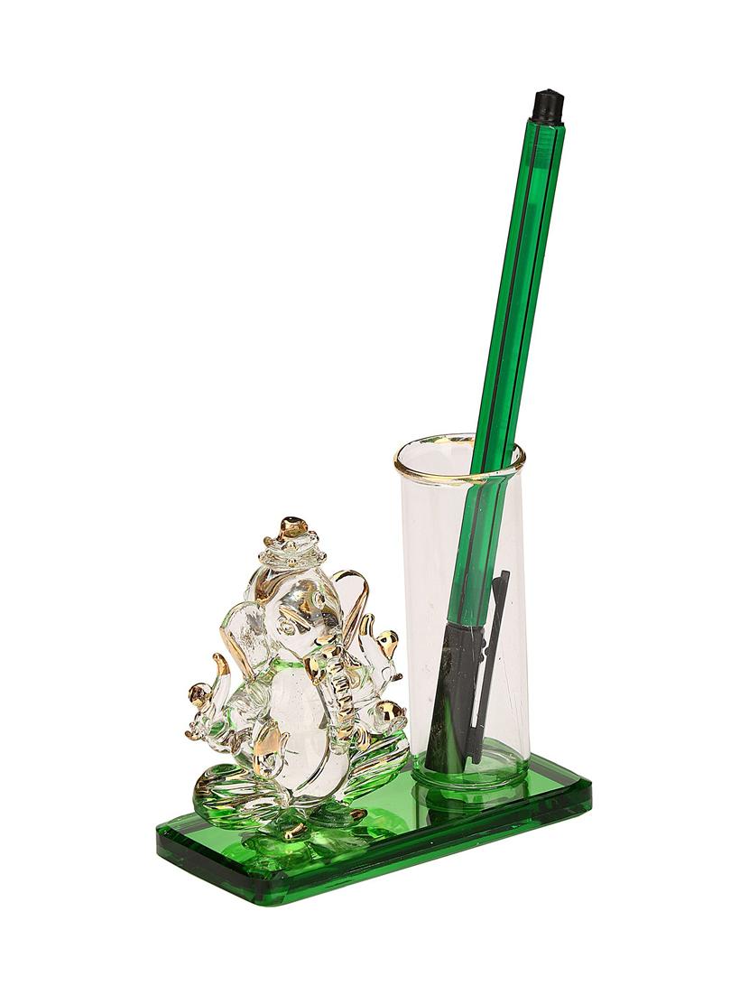 somil dual face intellectual ganesha with pen stand - 18801946 - Standard Image - 1