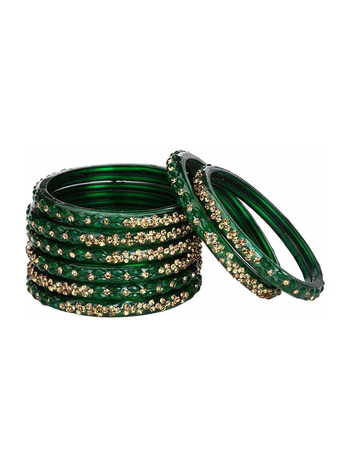 green glass bangle - 18821323 -  Standard Image - 1