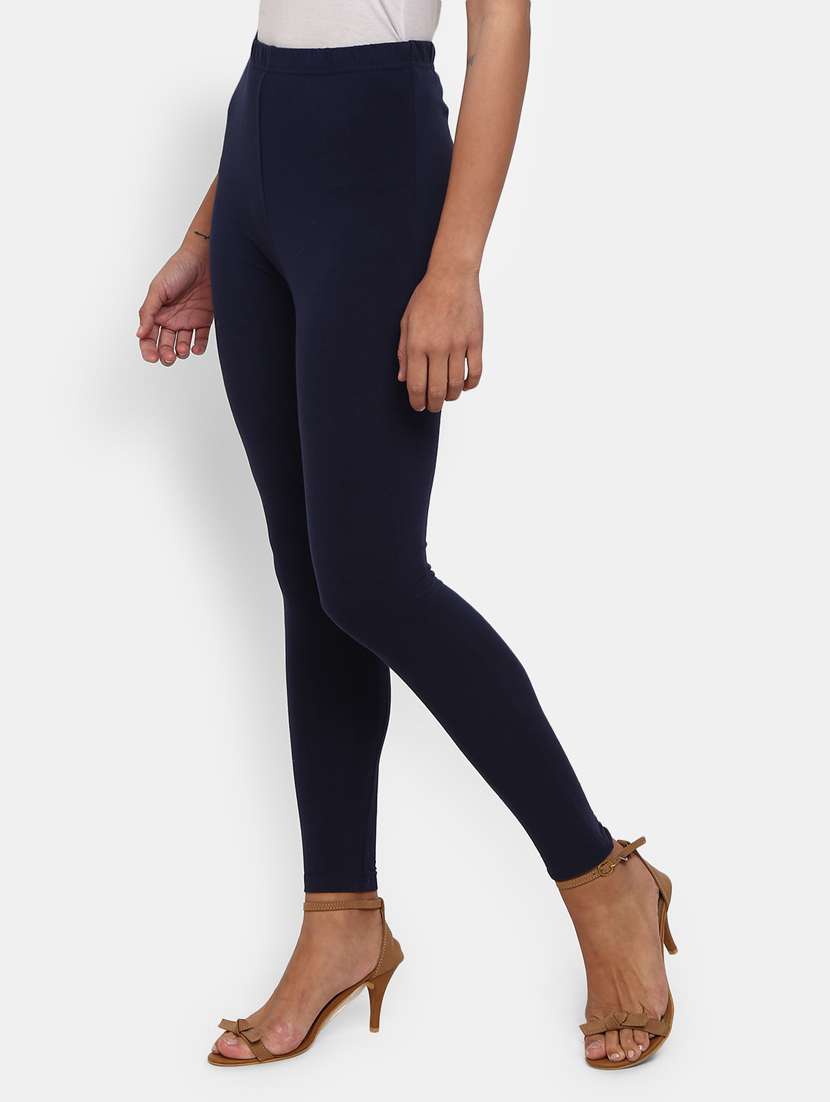 navy blue cotton leggings - 18822907 -  Standard Image - 1
