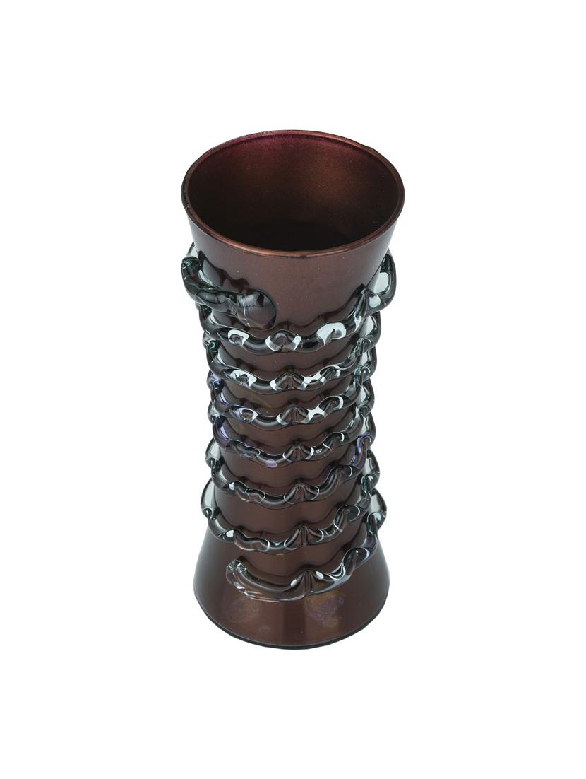 somil colorful glass flower vase hand decorative - 18822995 - Standard Image - 1