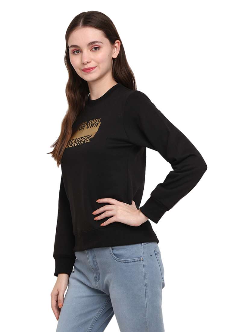 women's chest print sweatshirt - 18823058 -  Standard Image - 1