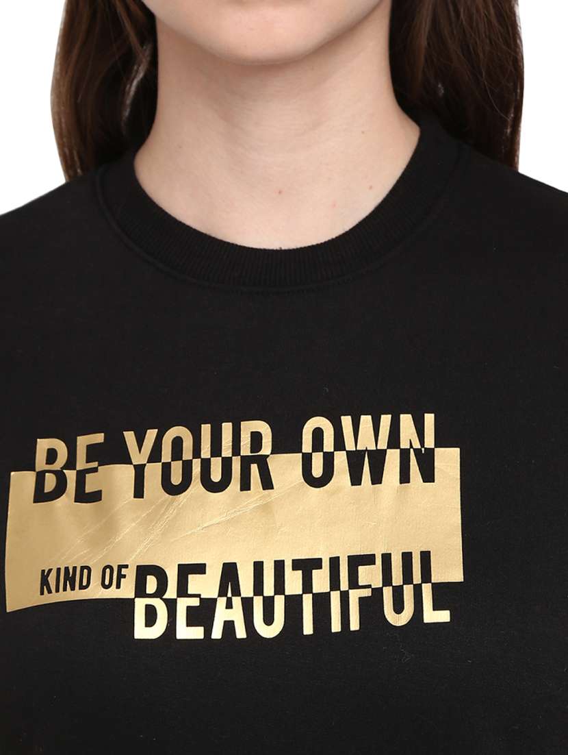 women's chest print sweatshirt - 18823058 -  Standard Image - 4