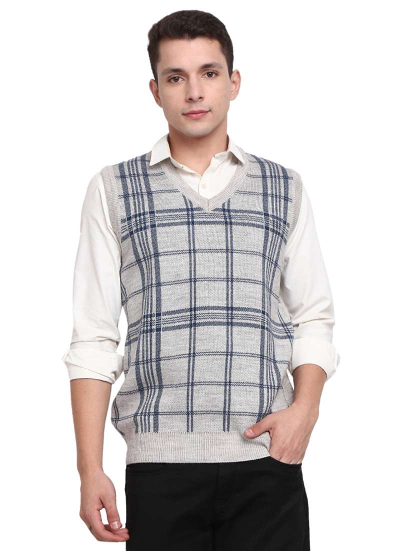 grey cotton pullover