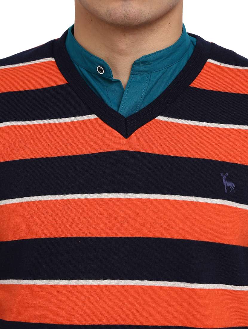 multi colored polyester pullover - 18823109 -  Standard Image - 4