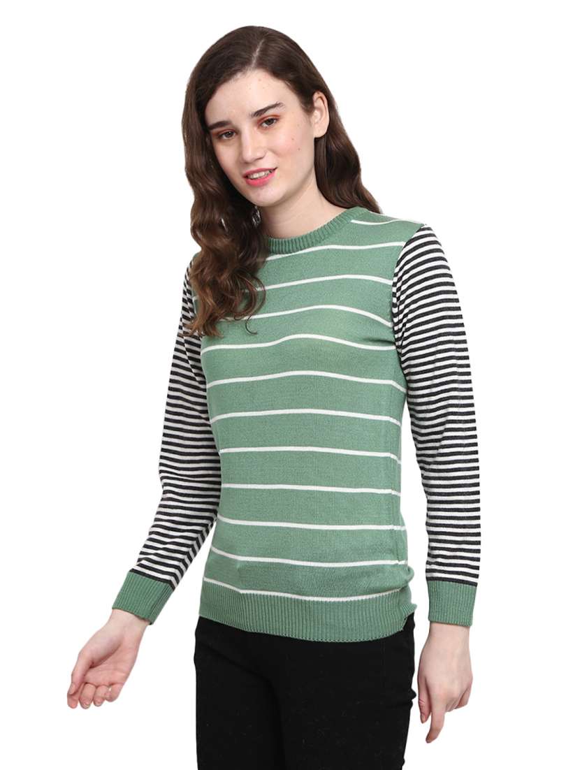 round neck printed pullover - 18823141 -  Standard Image - 1
