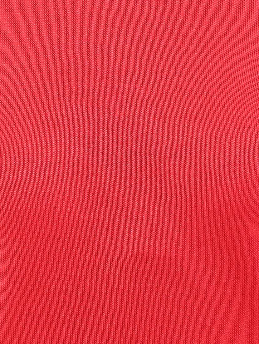 round neck solid pullover - 18823144 -  Standard Image - 4