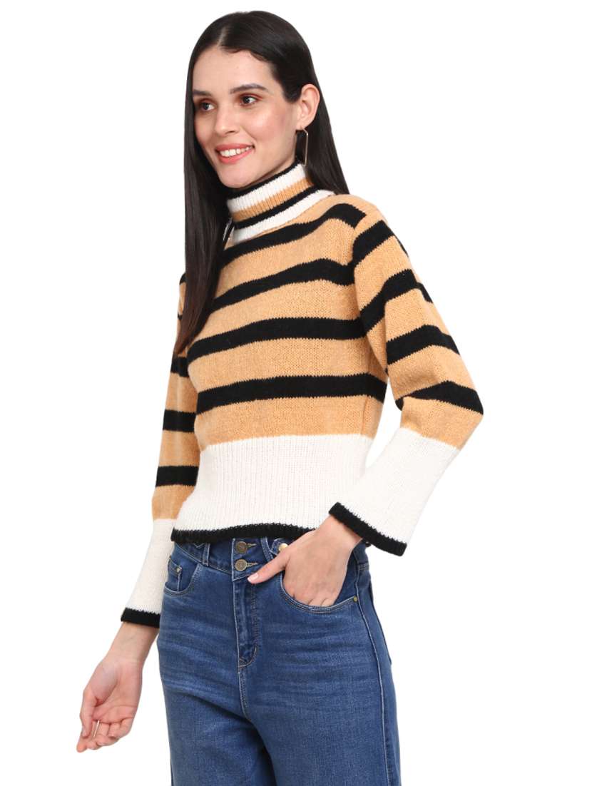 women's striped pullover - 18823161 -  Standard Image - 1