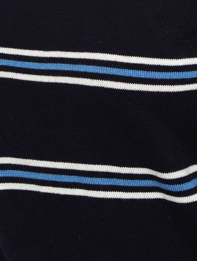 navy blue striped pullover - 18823162 -  Standard Image - 4