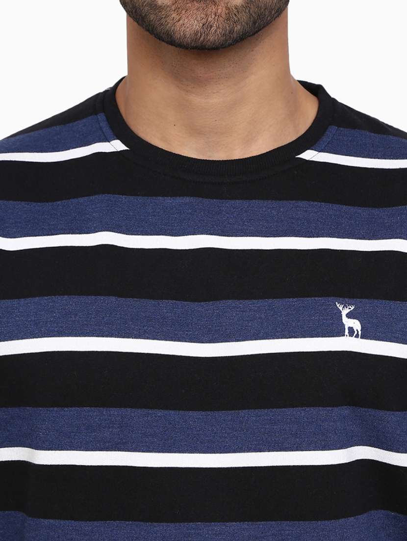 men striped long sleeve sweatshirt - 18823190 -  Standard Image - 4