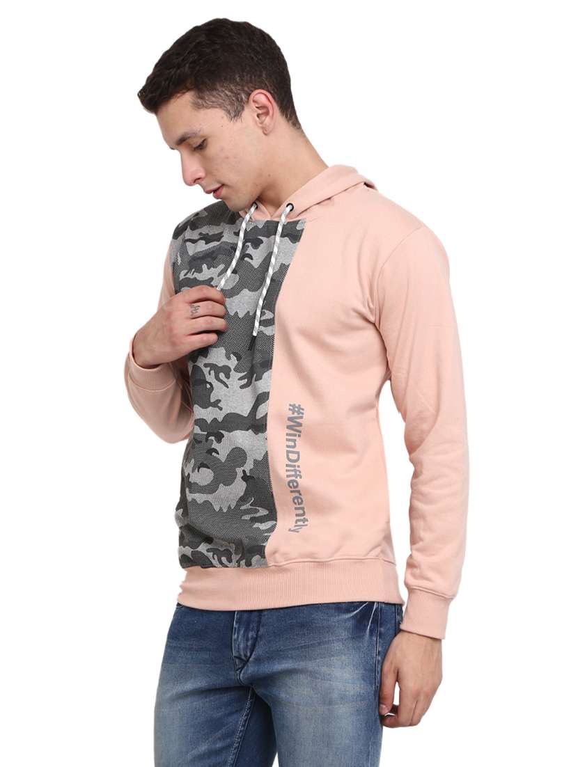 Men Front Print Long Sleeve Regular Fit Sweatshirt - 18823192 -  Standard Image - 1