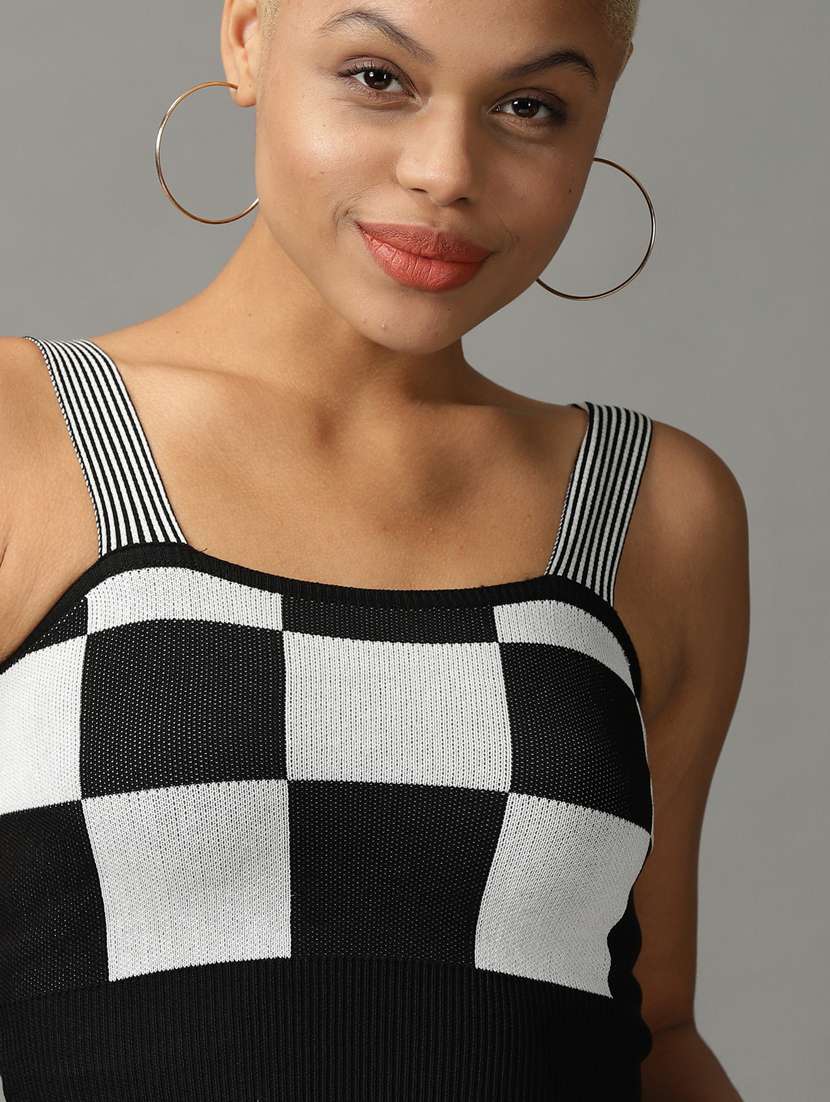 women's crop shoulder strap top - 18824268 -  Standard Image - 4