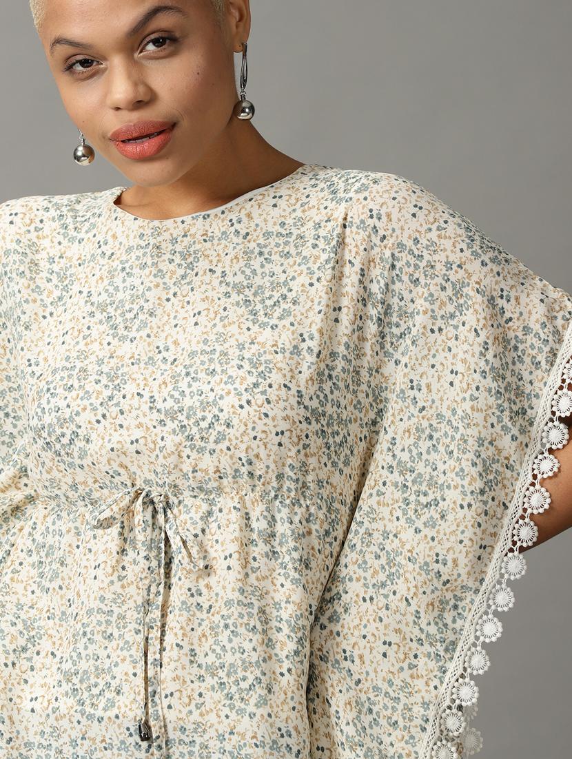cream polyester regular top - 18824345 - Standard Image - 4