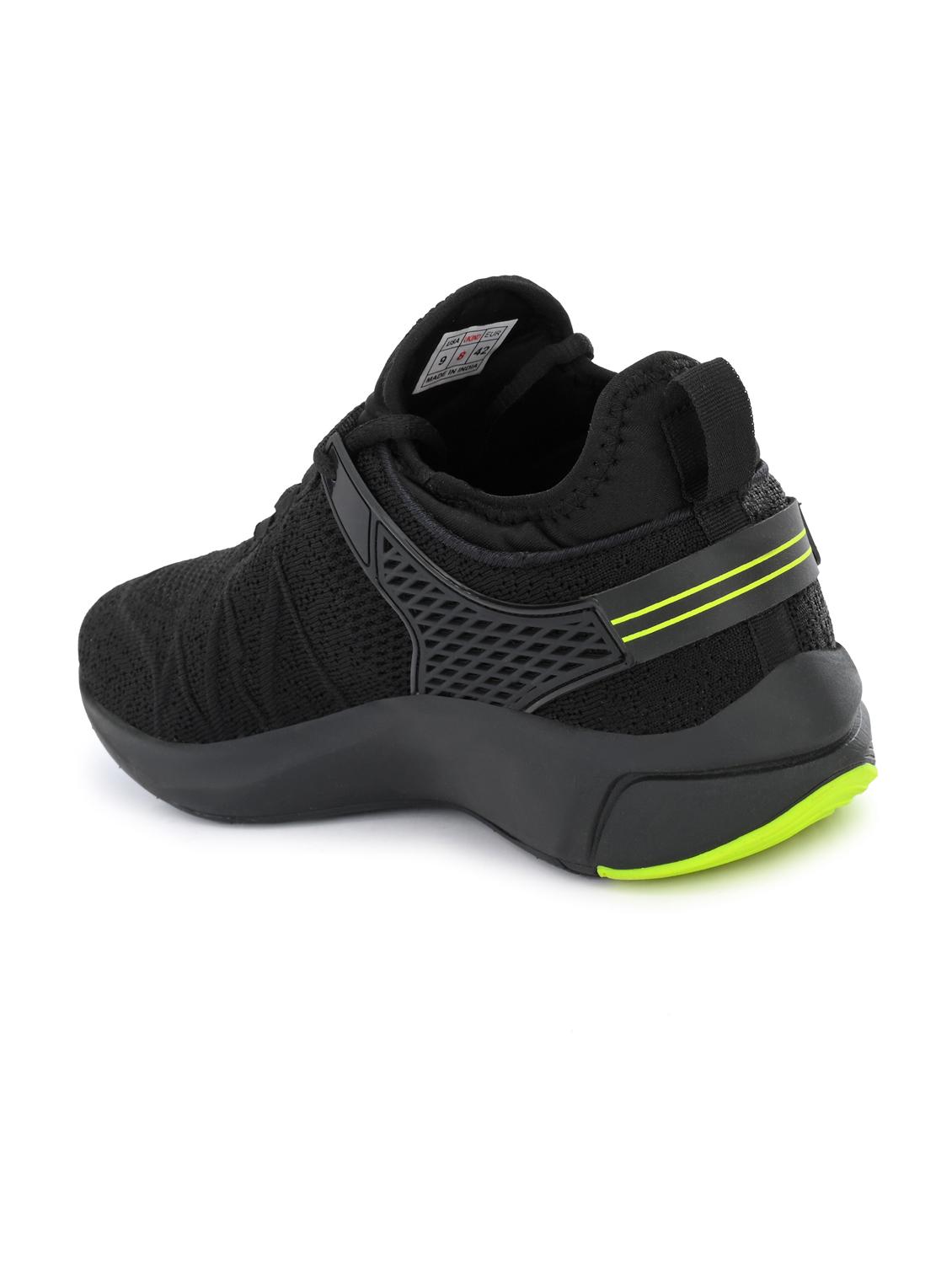 black lace up sport shoes - 18824384 - Standard Image - 4