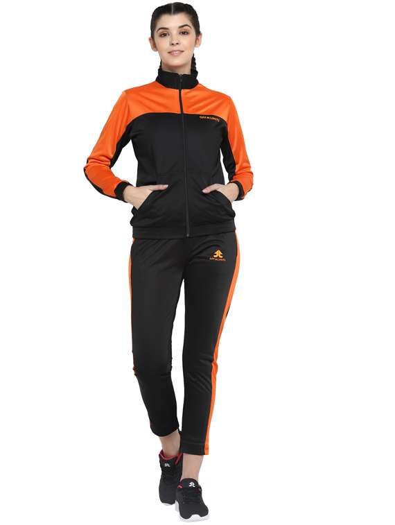 multi colored top & bottom polyester set