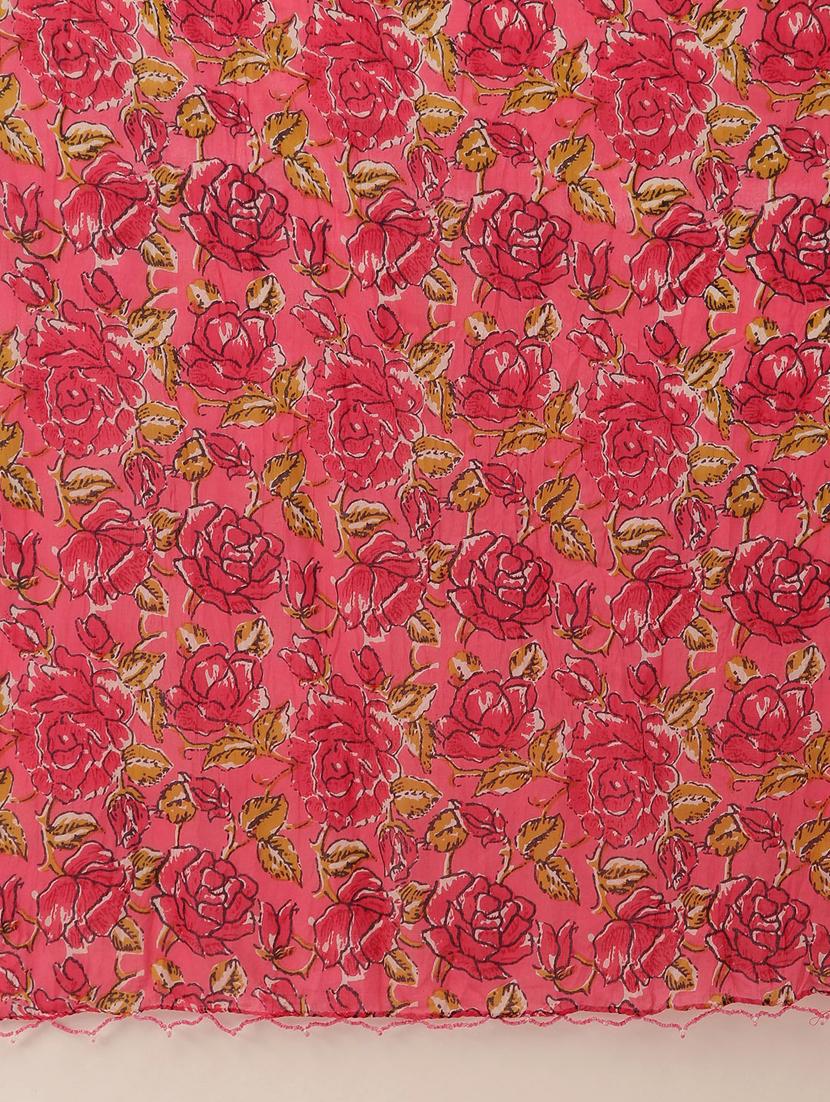 pink cotton dupatta - 18824479 - Standard Image - 1