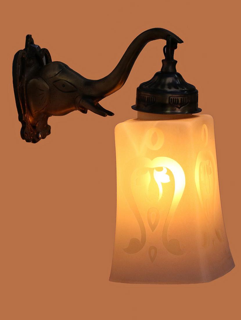 stylish hand decorative colorful glass wall lamp light with elephant shape fitting ( set of two )ew-el96 - 18835675 - Standard Image - 1
