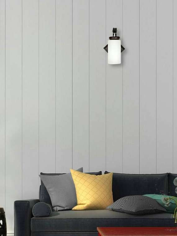 lakshya colorful decortive scone glass wall lamp light with stylish wooden fitting dx26 - 18835995 - Standard Image - 1