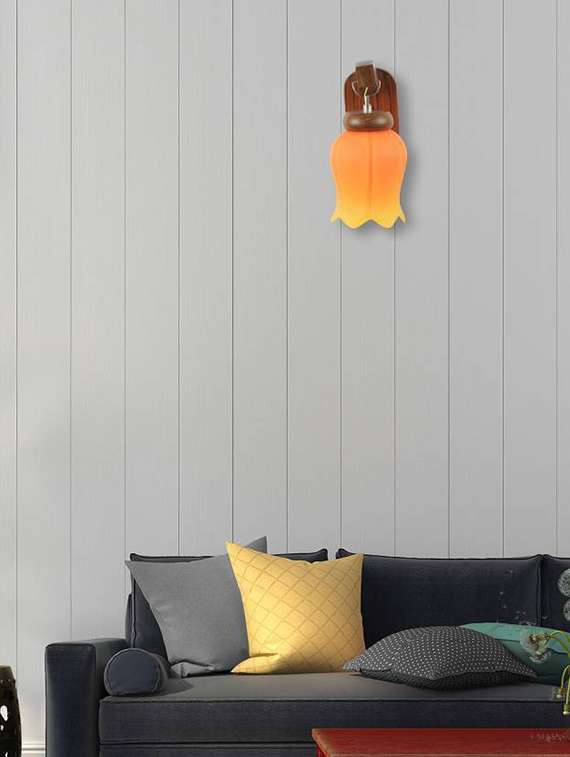 lakshya royal look decorative sconce wall lamp light with designer fitting bd27 - 18836016 -  Standard Image - 1