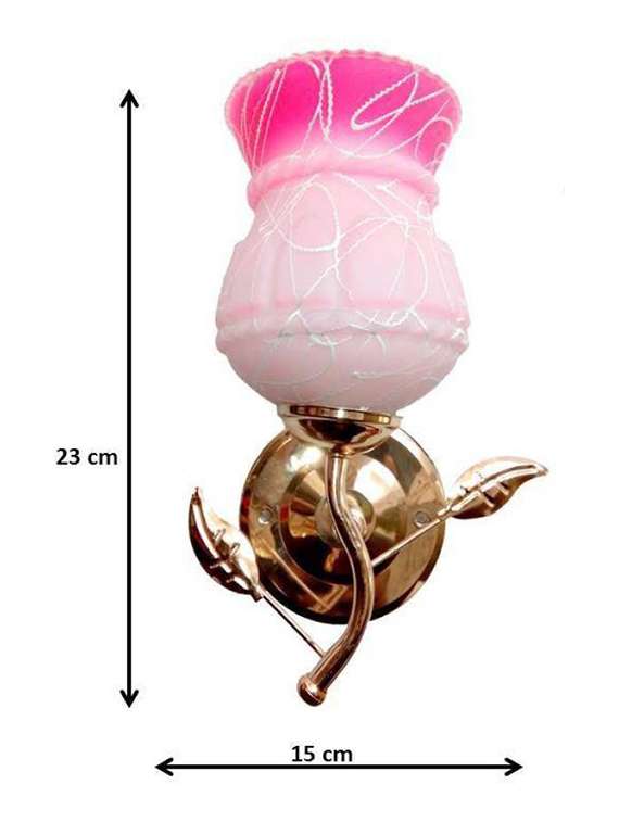 lakshya designer hand decoraive colorful sconce glass wall lamp light dx024 - 18836034 - Standard Image - 1