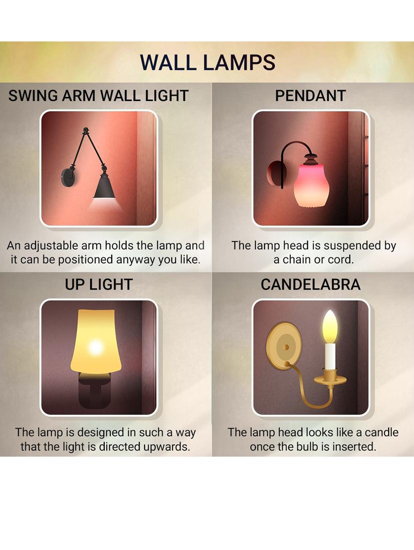 somil designer glass wall lamp (colorful, hand decorative) wh5 - 18836565 - Standard Image - 4
