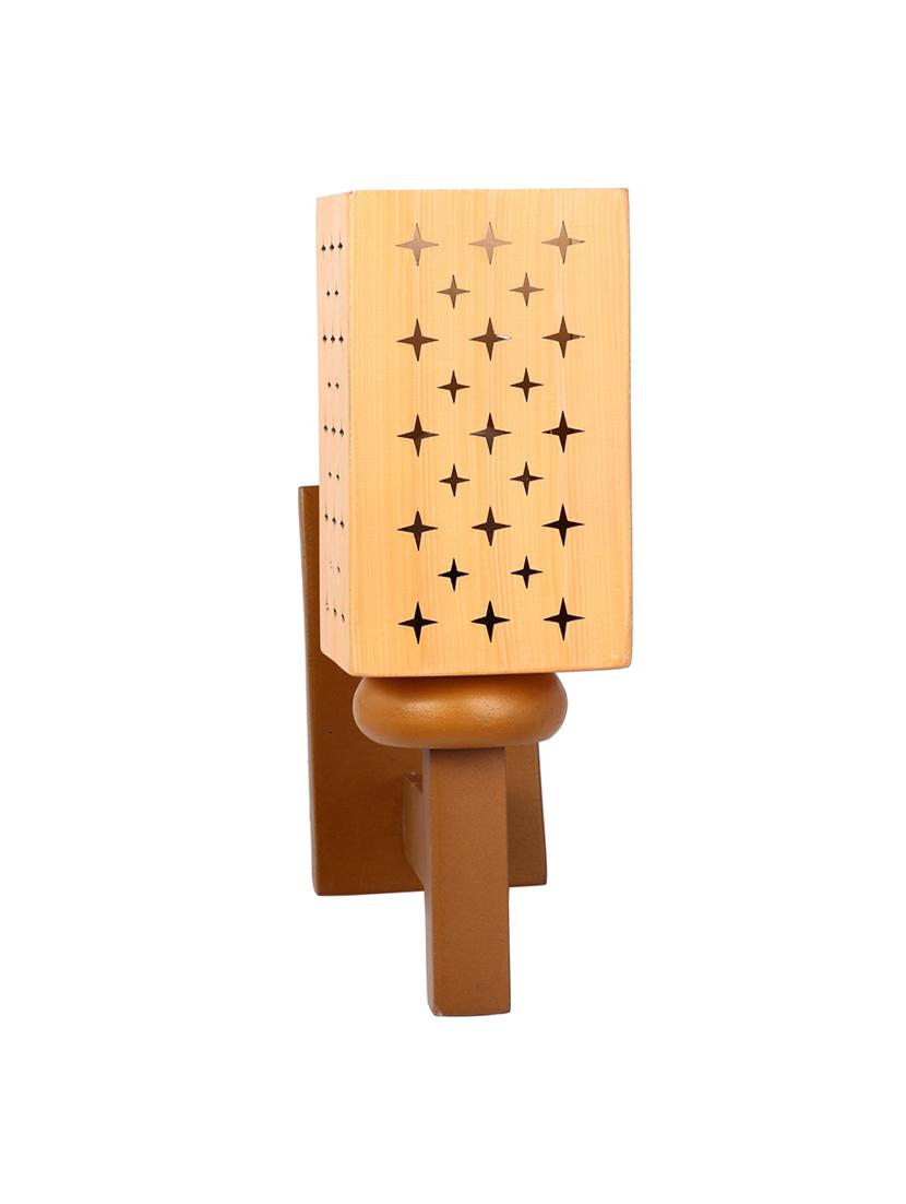 somil designer wooden wall lamp aa10 - 18838836 -  Standard Image - 1