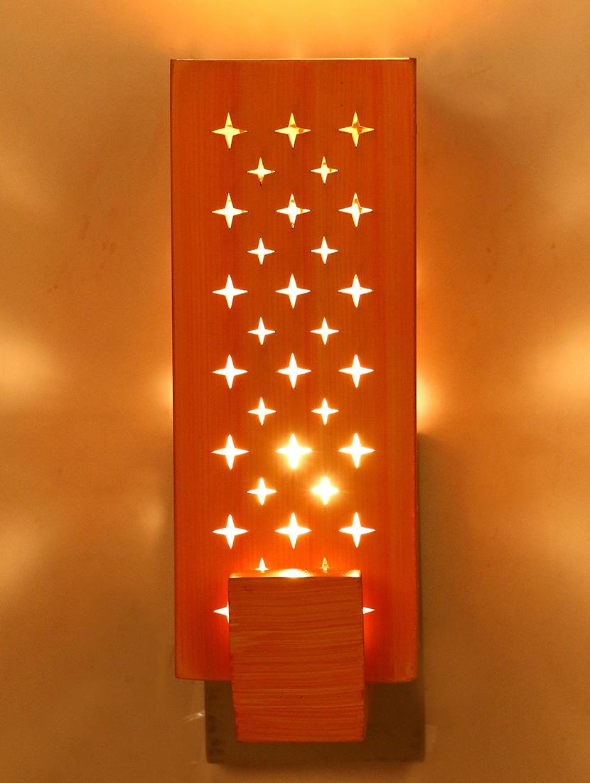 somil designer wooden wall lamp (set of 2)- aa39 - 18838852 - Standard Image - 1
