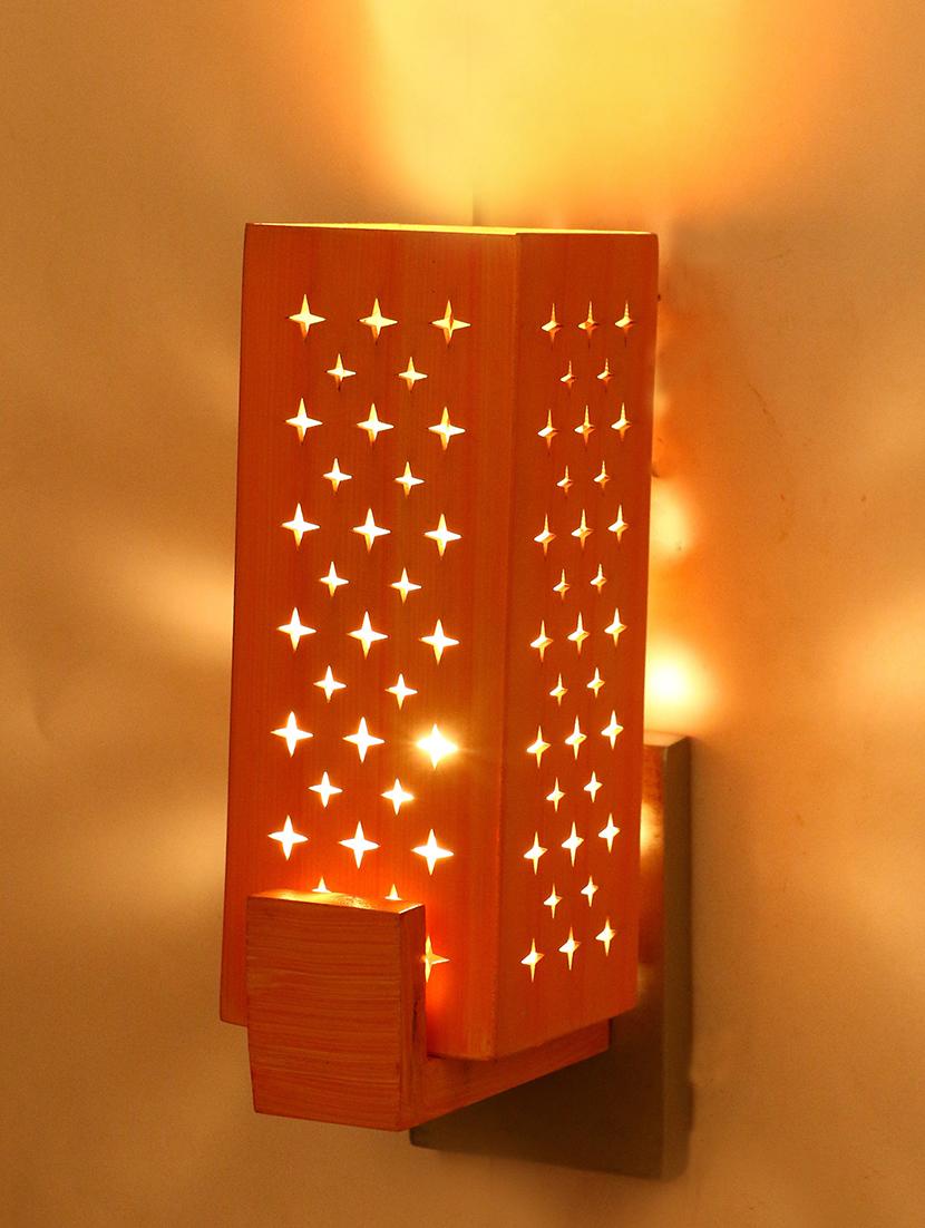 somil designer wooden wall lamp (set of 4)- aa63 - 18838853 - Standard Image - 1
