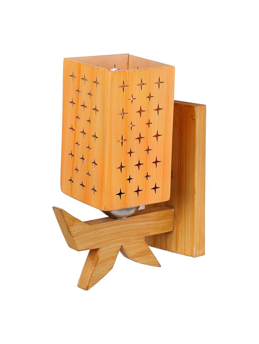 somil designer wooden wall lamp aa23 - 18838875 -  Standard Image - 1
