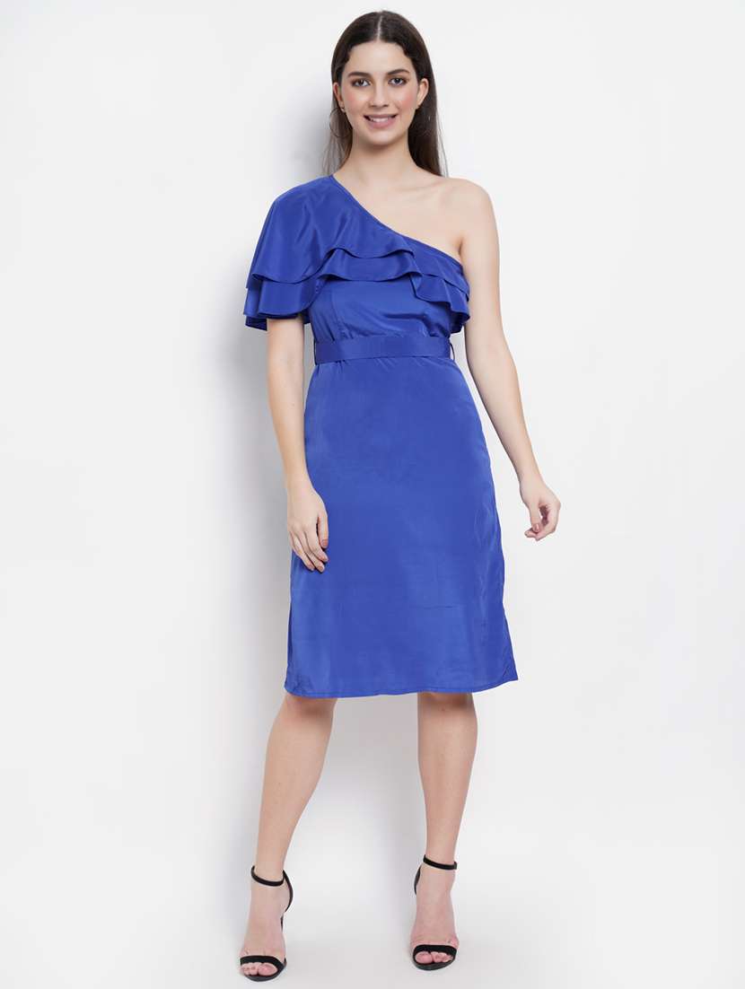 women's solid dress - 18843983 - Zoom Image - 0